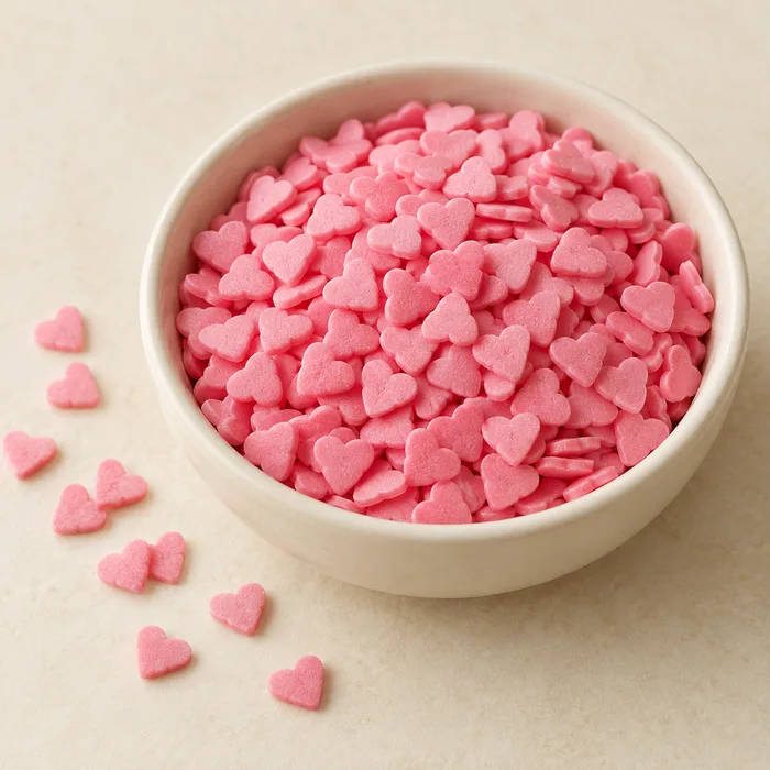Heart sprinkles
