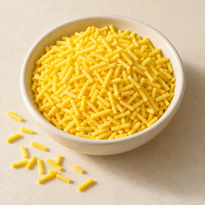 Rod sprinkles — Yellow